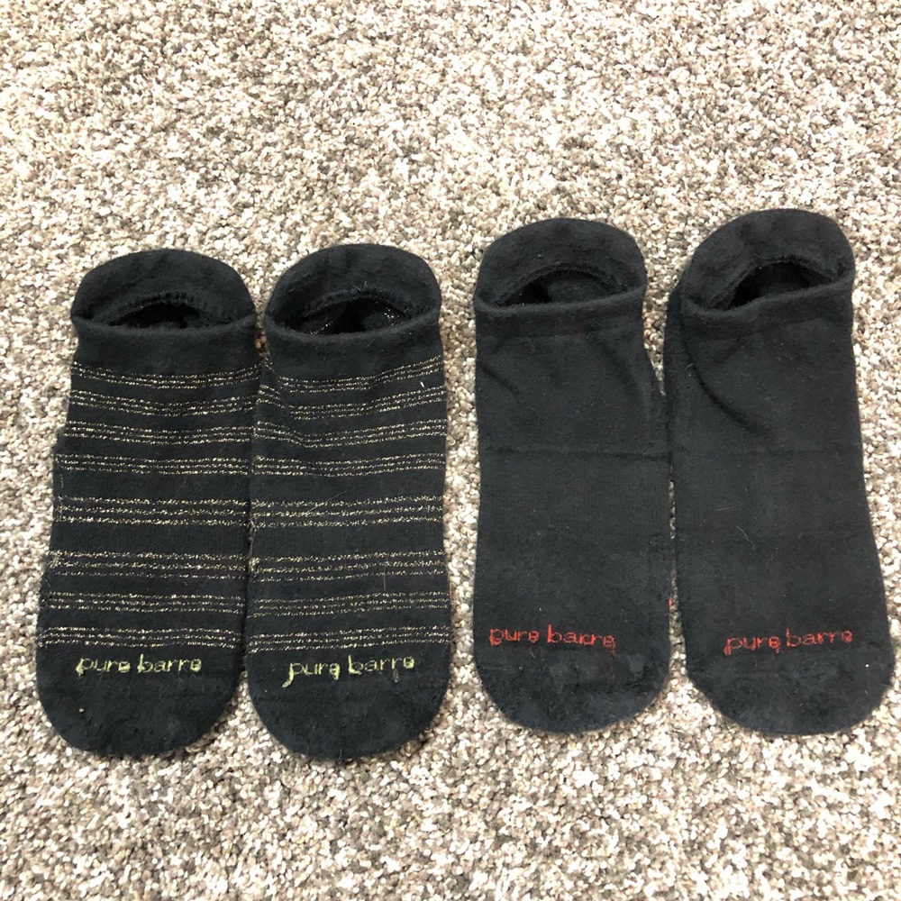 Pure Barre sticky socks bundle